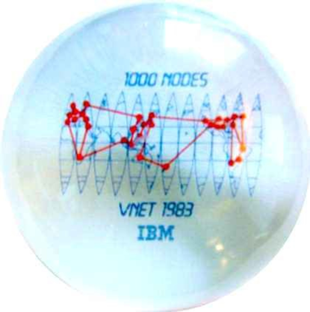 1000th node globe